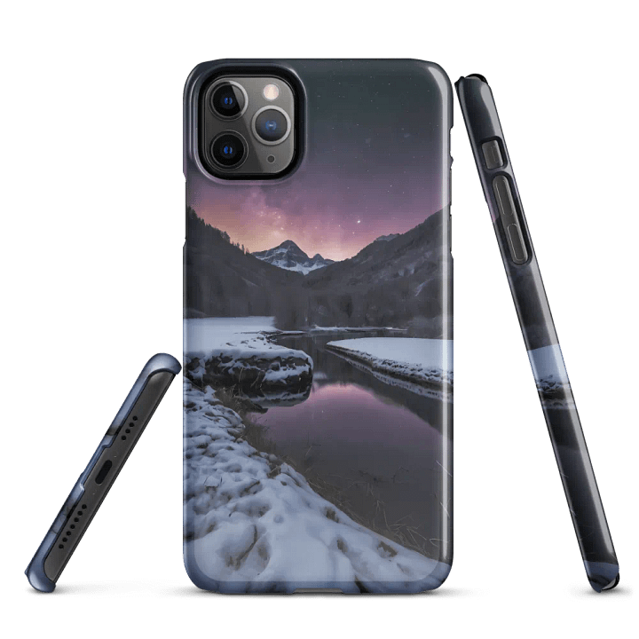 Snap Case for iPhone – Ethereal Winter Glow product image (5)