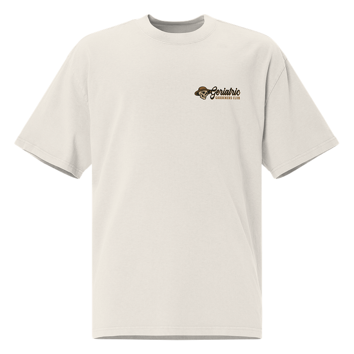 GERIATRIC GARDENERS CLUB - Oversized Faded T-Shirt product image (2)