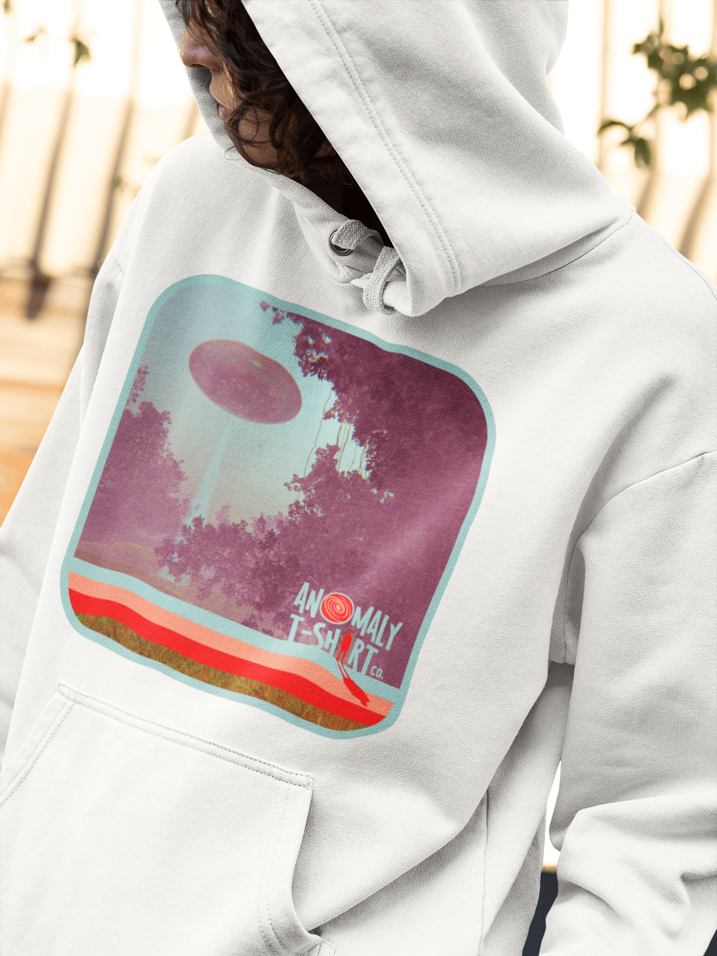 Vintage UFO Beam Hoodie product image (1)