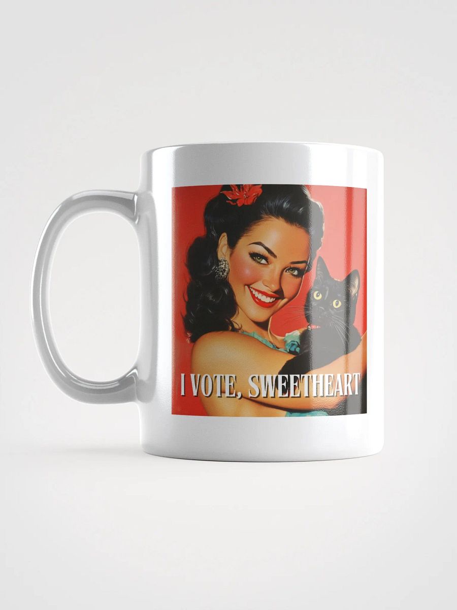 I Vote Sweetheart 4 Mug product image (4)