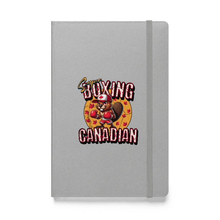 Super Boxing Canadian Beaver Hardcover Bound Notebook product image (1)