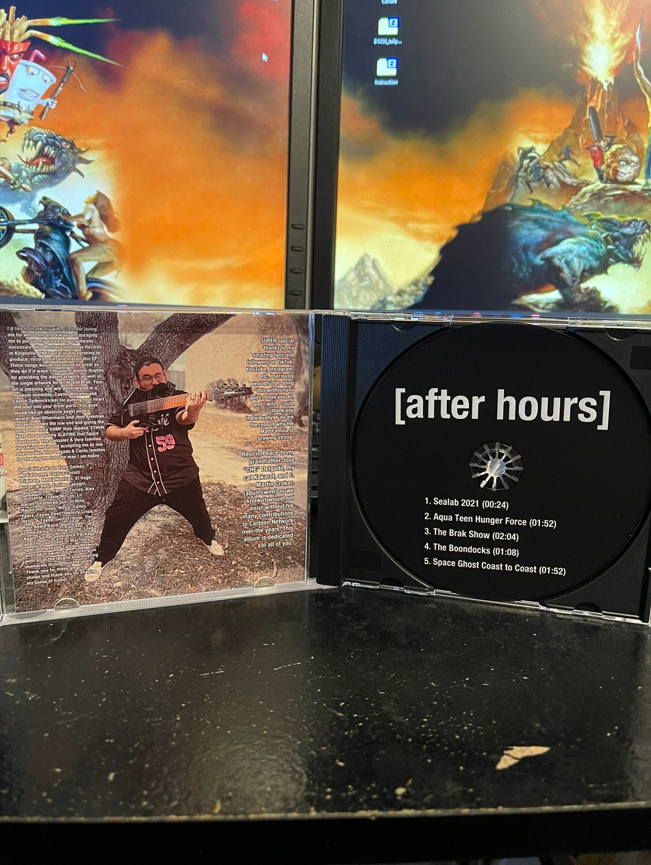 [After Hours] CD - SIGNED product image (3)