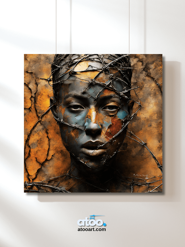 Be Free to Yourself | Last Prisoner Look | Canvas Painting product image (2)