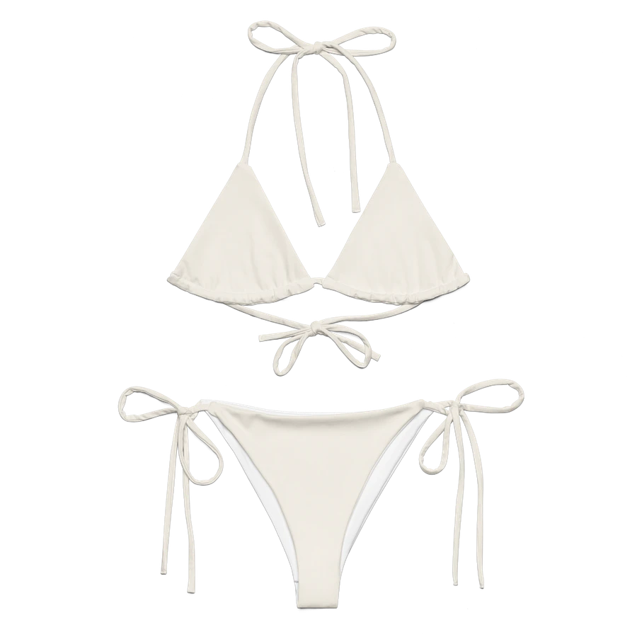 Namaste Cream and Gold String Bikini product image (5)