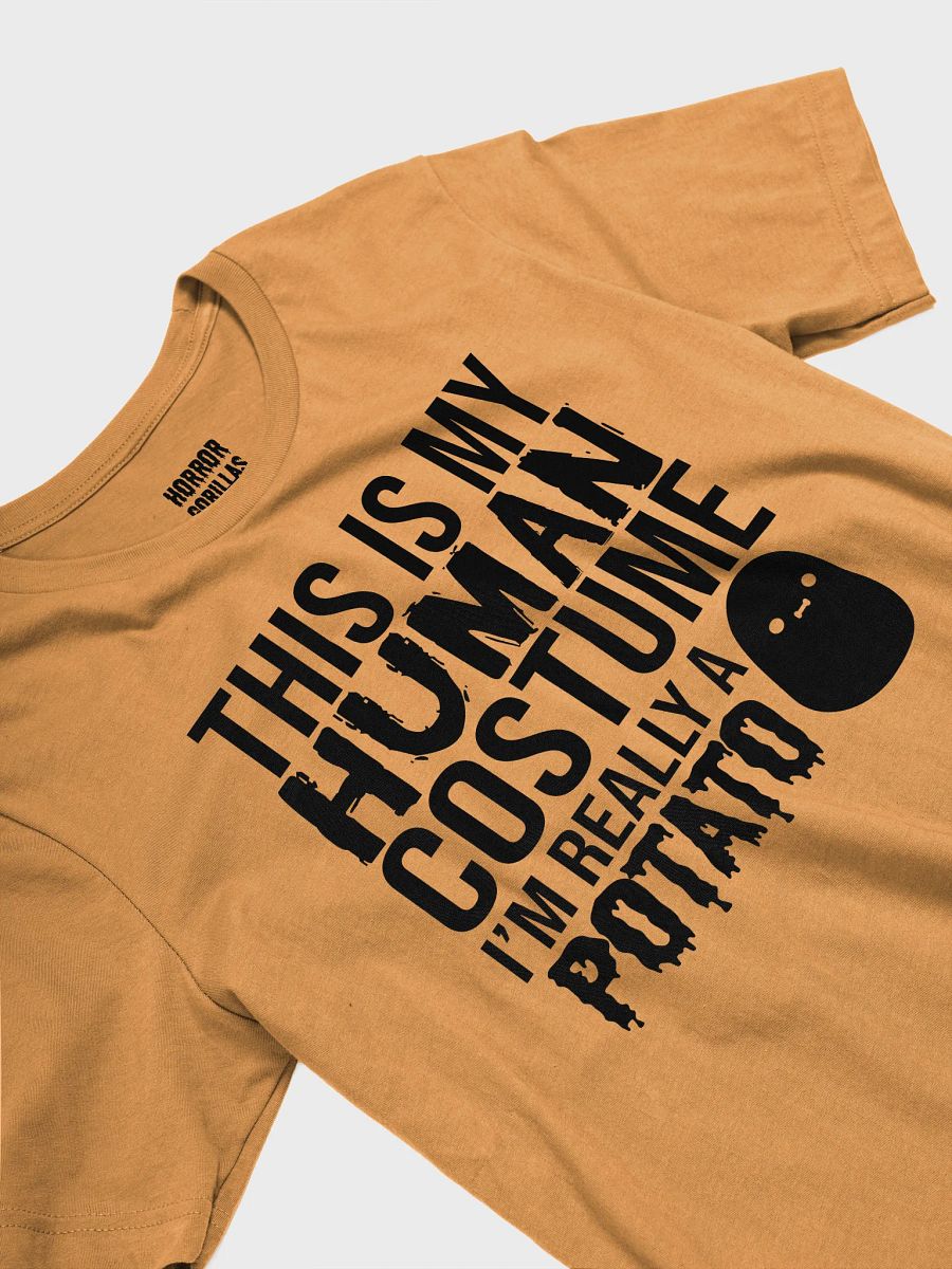 This Is My Human Costume I'm Really A Potato Funny Halloween T-Shirt product image (13)