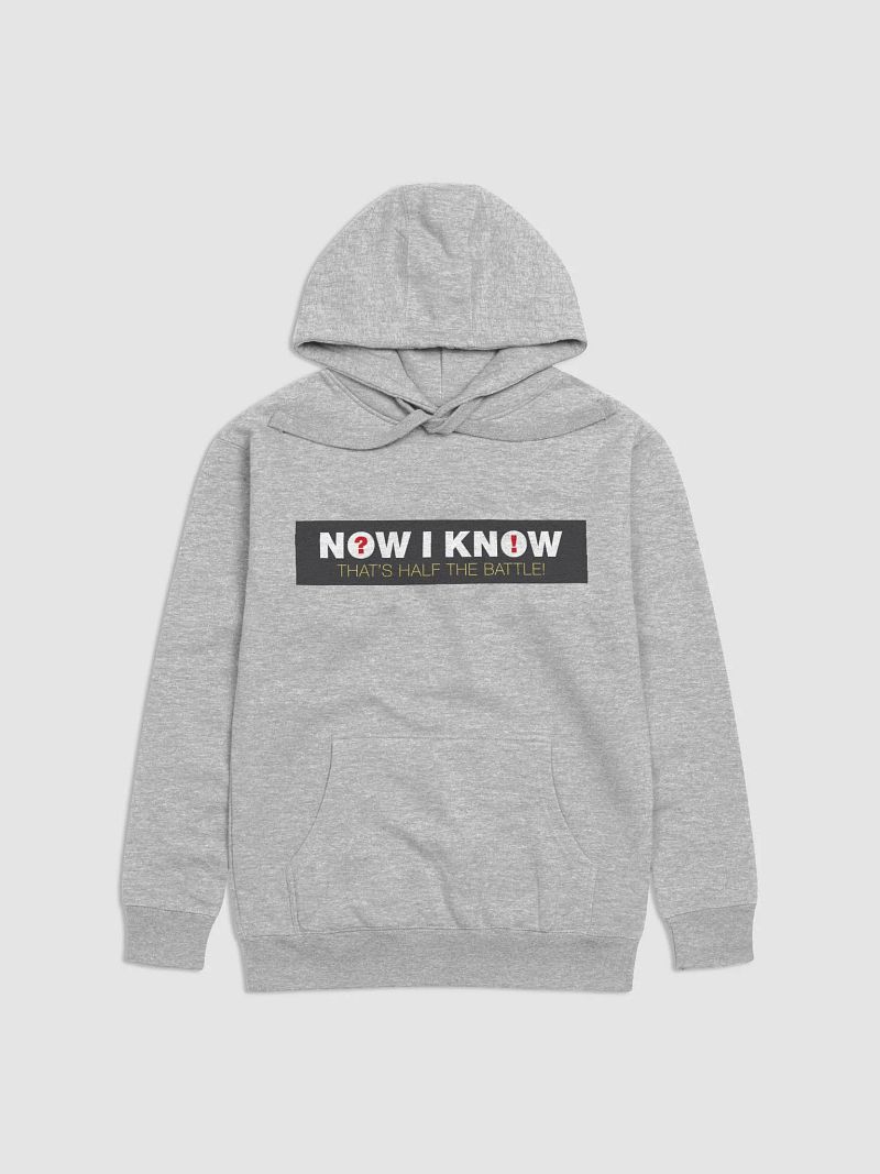 Now I Know: The Hoodie!