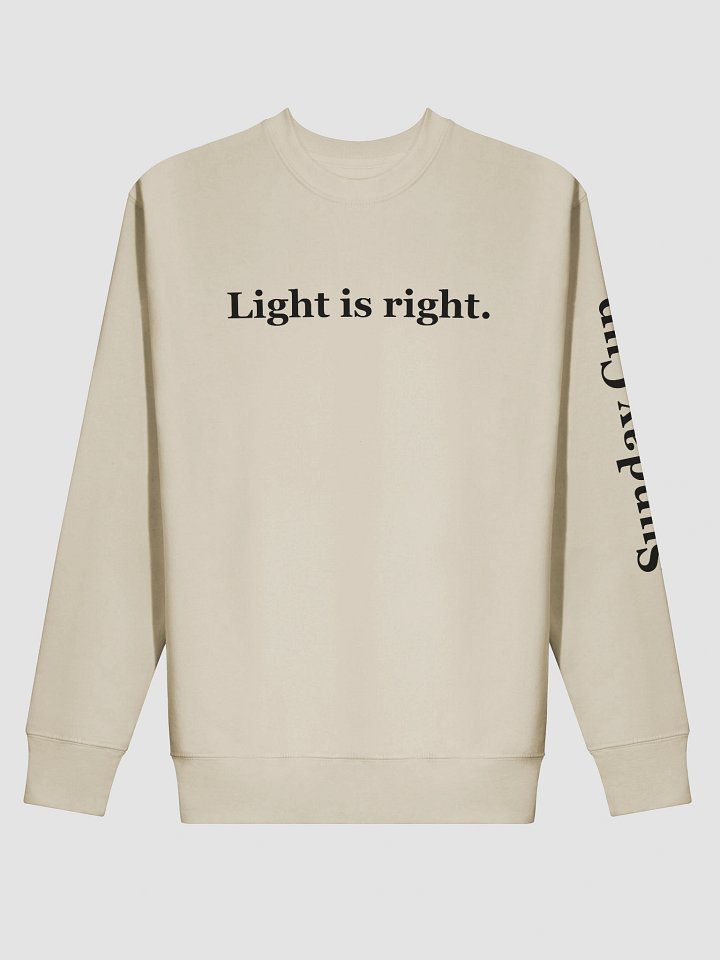 Light is Right (clean, sweater) product image (2)