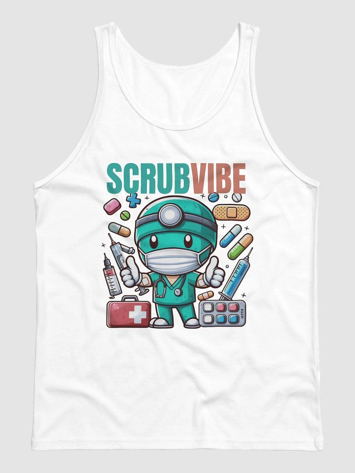 Scrubs Squad Cartoon Tank product image (4)