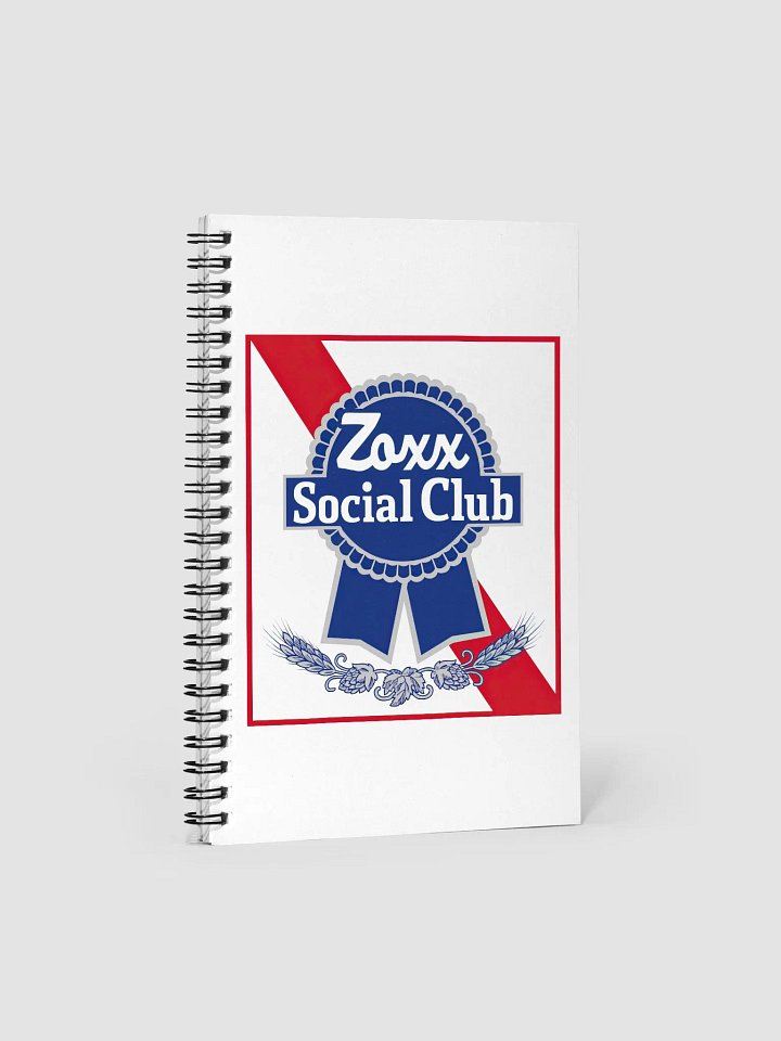Zoxx Social Club Spiral Notebook product image (1)