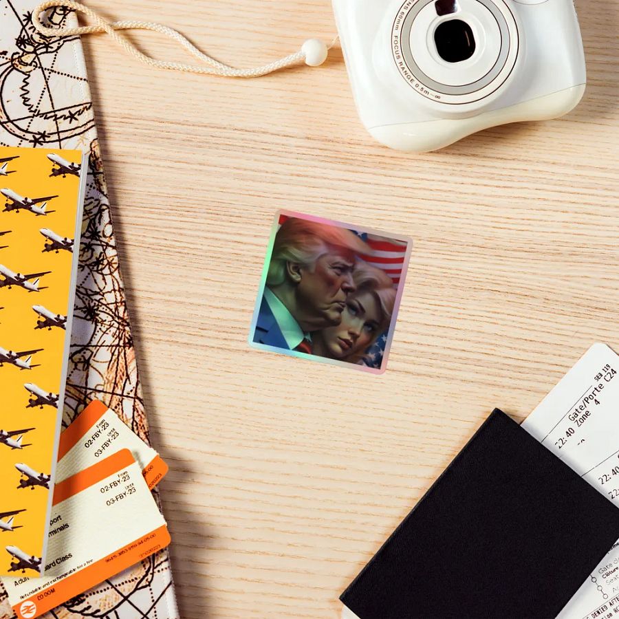 Fatherly Inspiration Holographic Sticker product image (7)