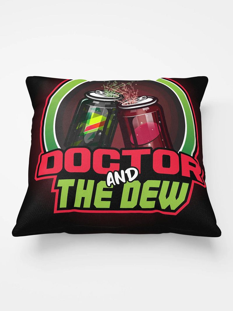 Doctor And The Dew – Throw Pillow Case (18x18 & 22x22)