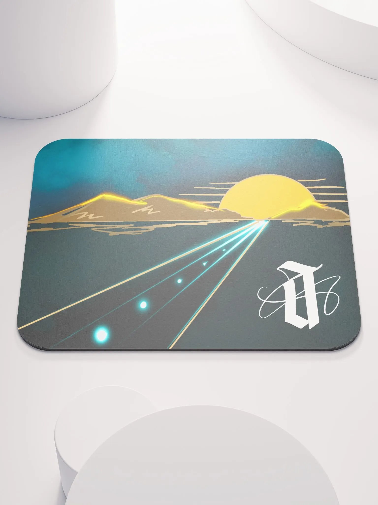 Aurora Glow Mouse Pad product image (1)