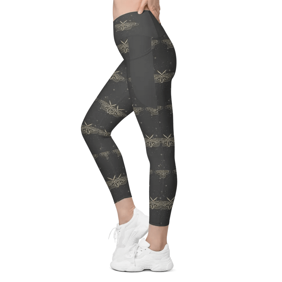 Mystical Moth Dance Leggings product image (4)