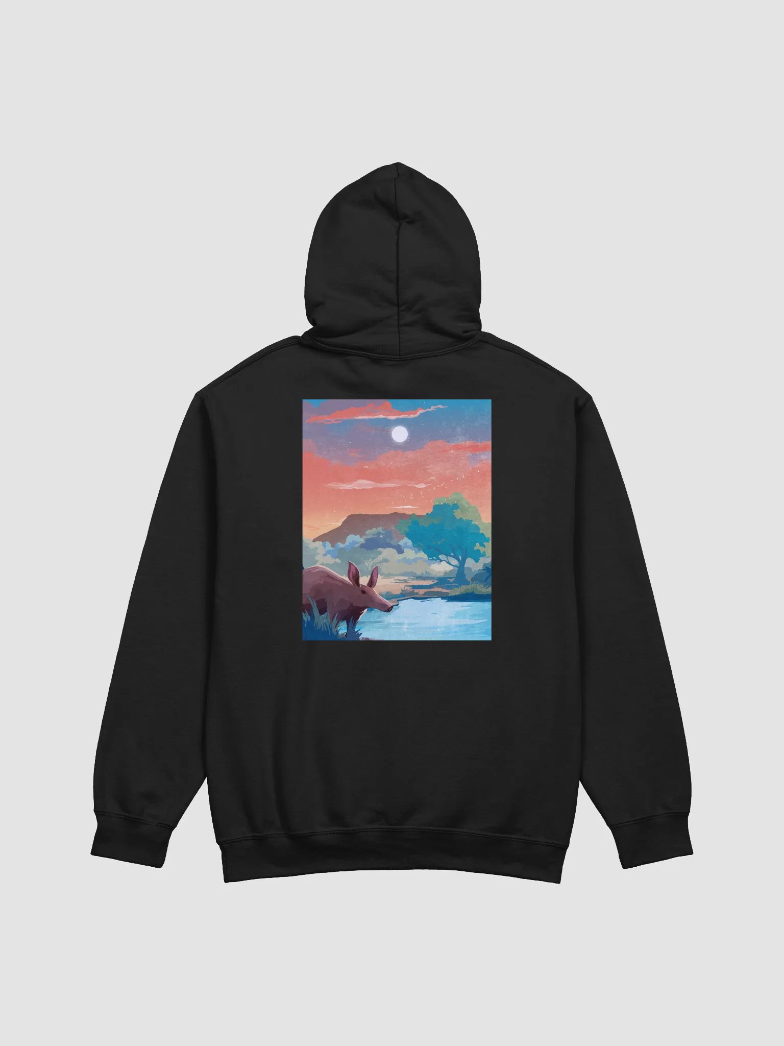 Aardvark Hoodie (Black) product image (2)