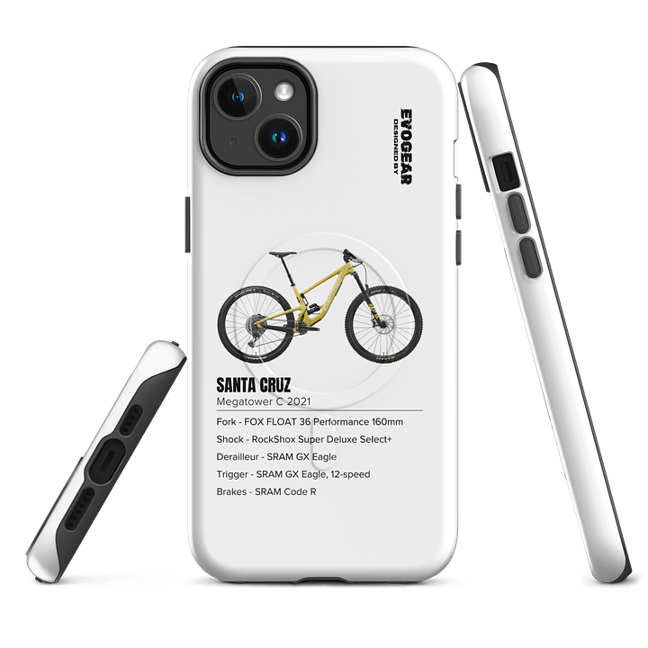 White Santa Cruz MegaTower C 2021 iPhone MagSafe Case 2.0 product image (2)