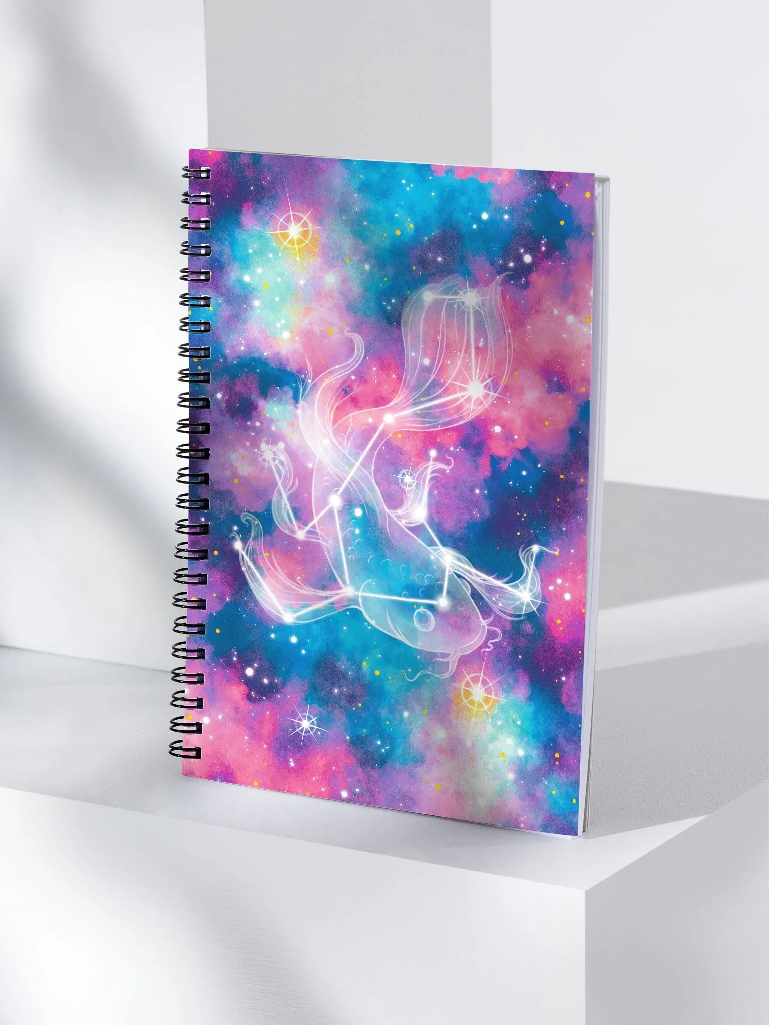 Cotton Candy Galaxy - Galaxy Koi Constellation Notebook product image (5)