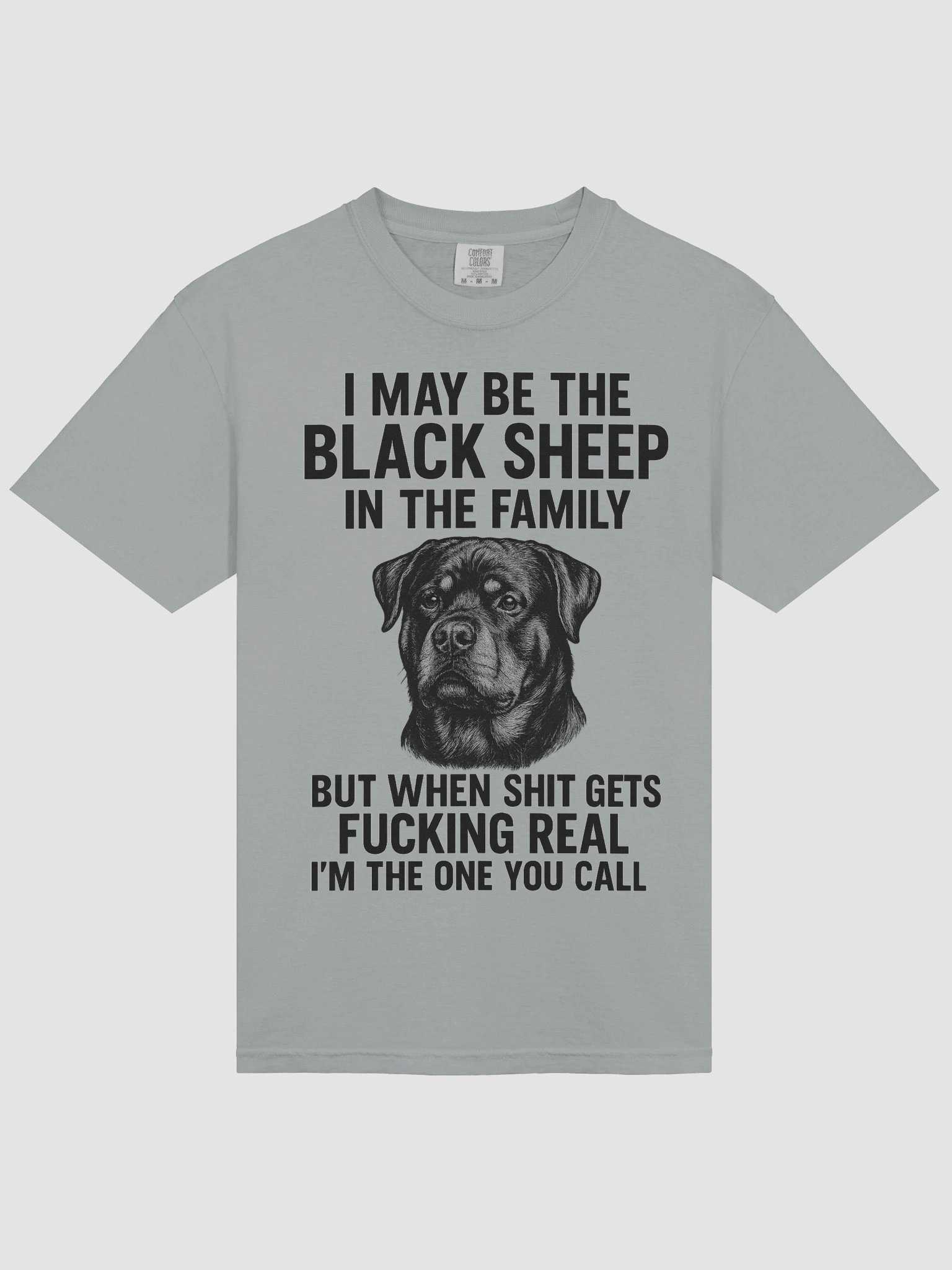 Black Sheep Attitude Rottweiler Tee product image (20)