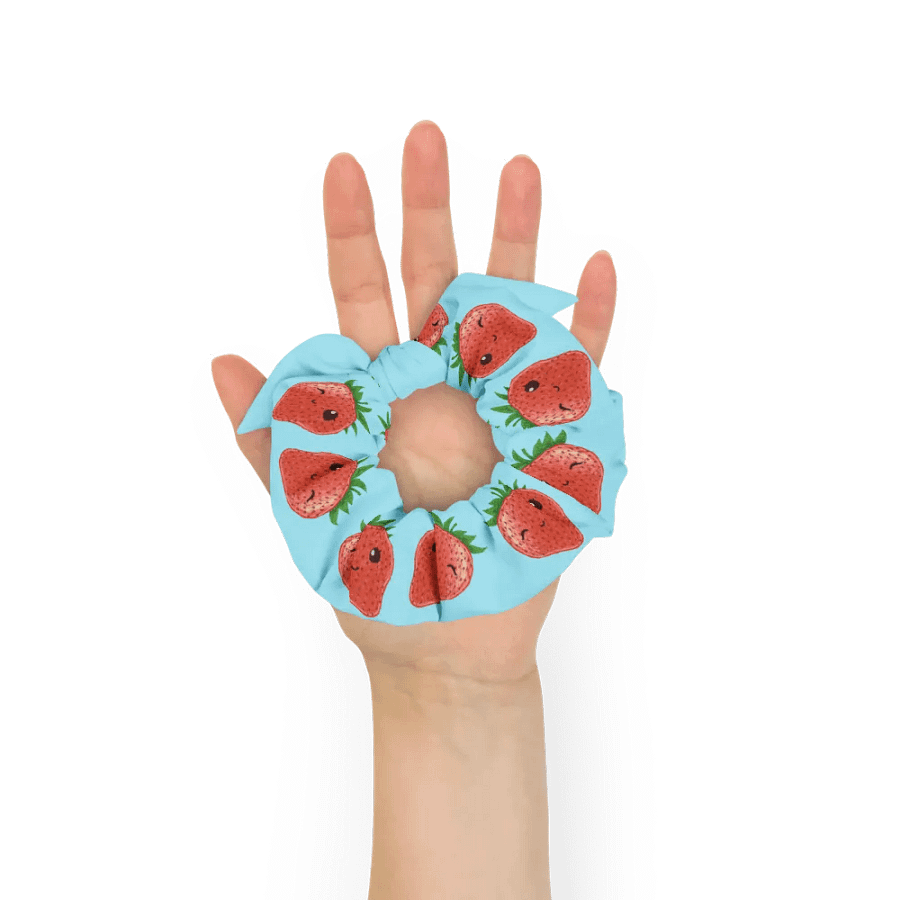 Lottie's Sweet Strawb Scrunchie - Blue product image (2)