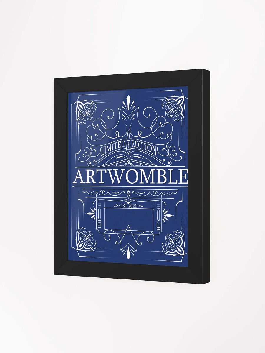Artwomble Framed Print - Blue product image (11)