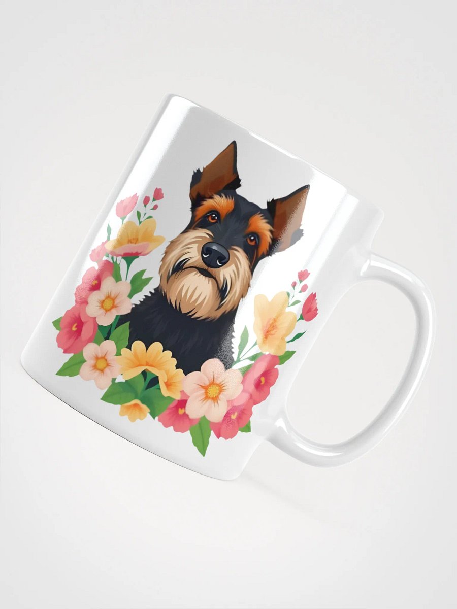Floral Airedale Terrier Mug product image (10)
