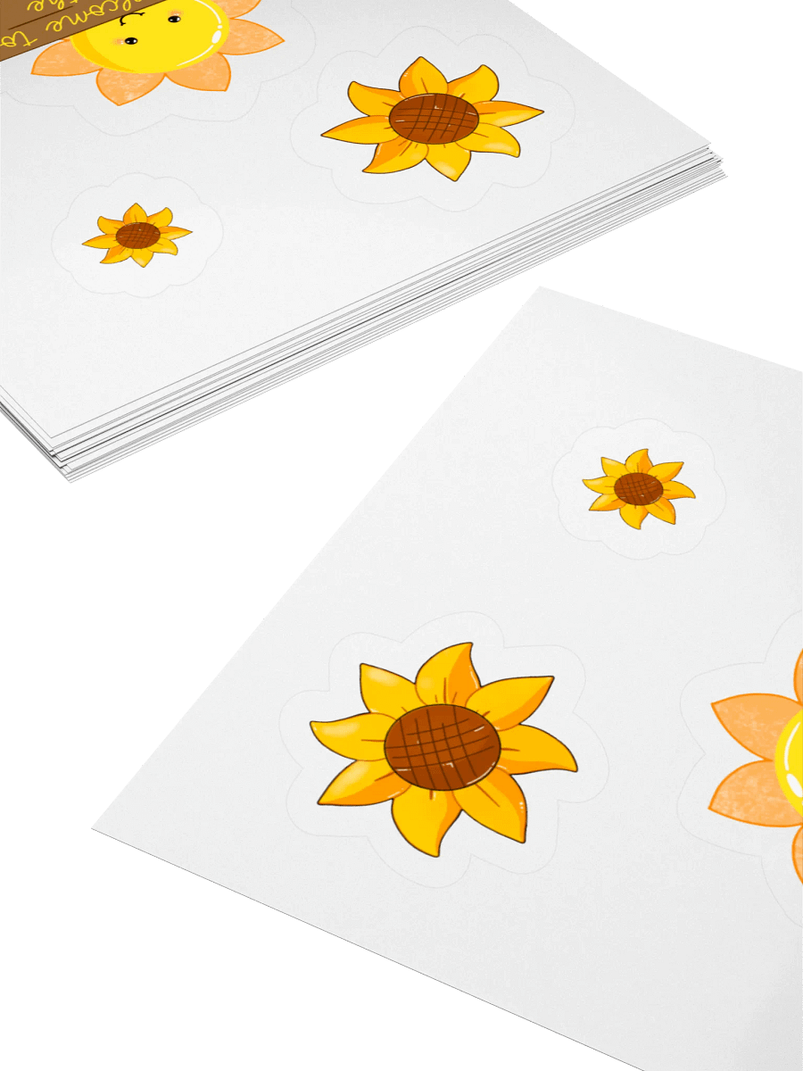 Cheerful Garden Welcome Sticker Set product image (11)