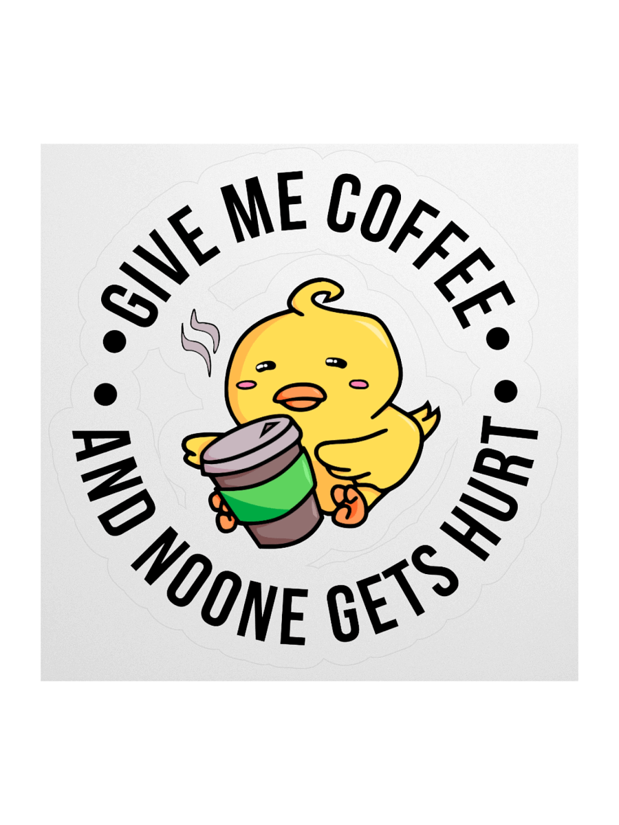 Give Me Coffee Sticker product image (2)