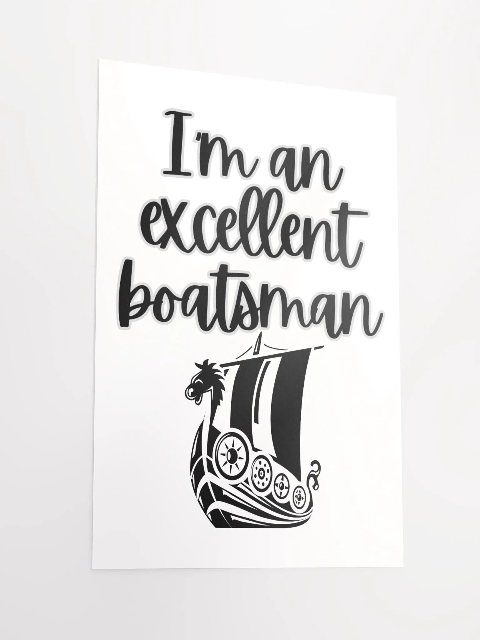Excellent Boatsman (poster) product image (2)