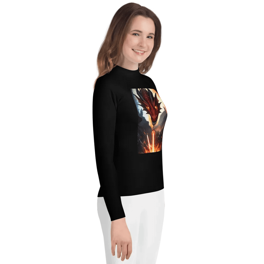 Dragon's Fury Youth Rash Guard product image (5)