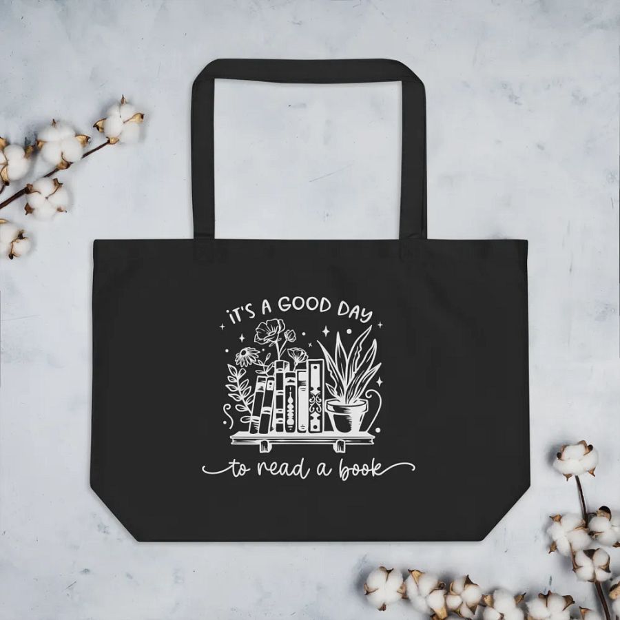 It's A Good Day To Read A Book Bag product image (7)