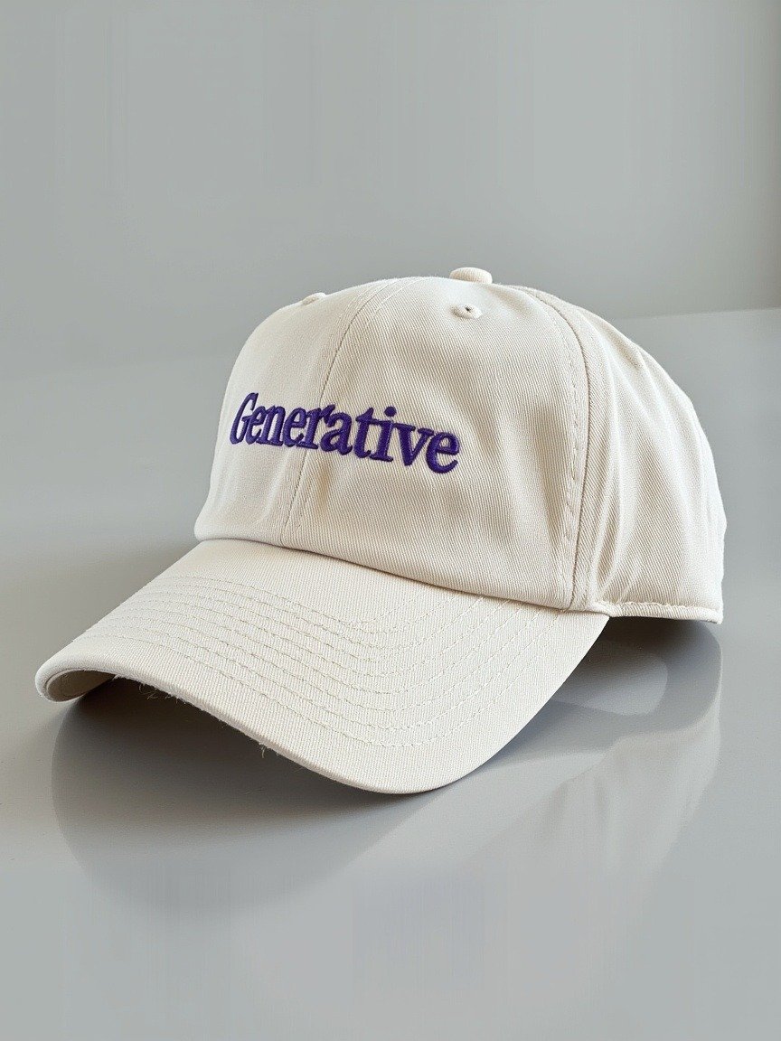 Cream Classic Generative Hat product image (1)