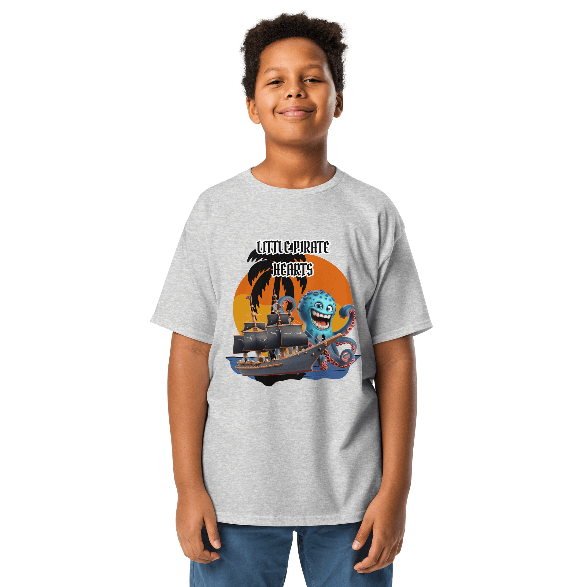 Little Pirate Hearts Youth Tee product image (56)