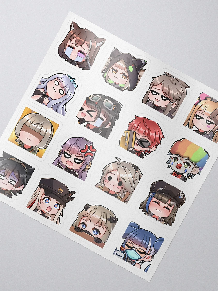 Stickers - Aida Cafe Emojis (version 1) (Tower of Fantasy) product image (2)