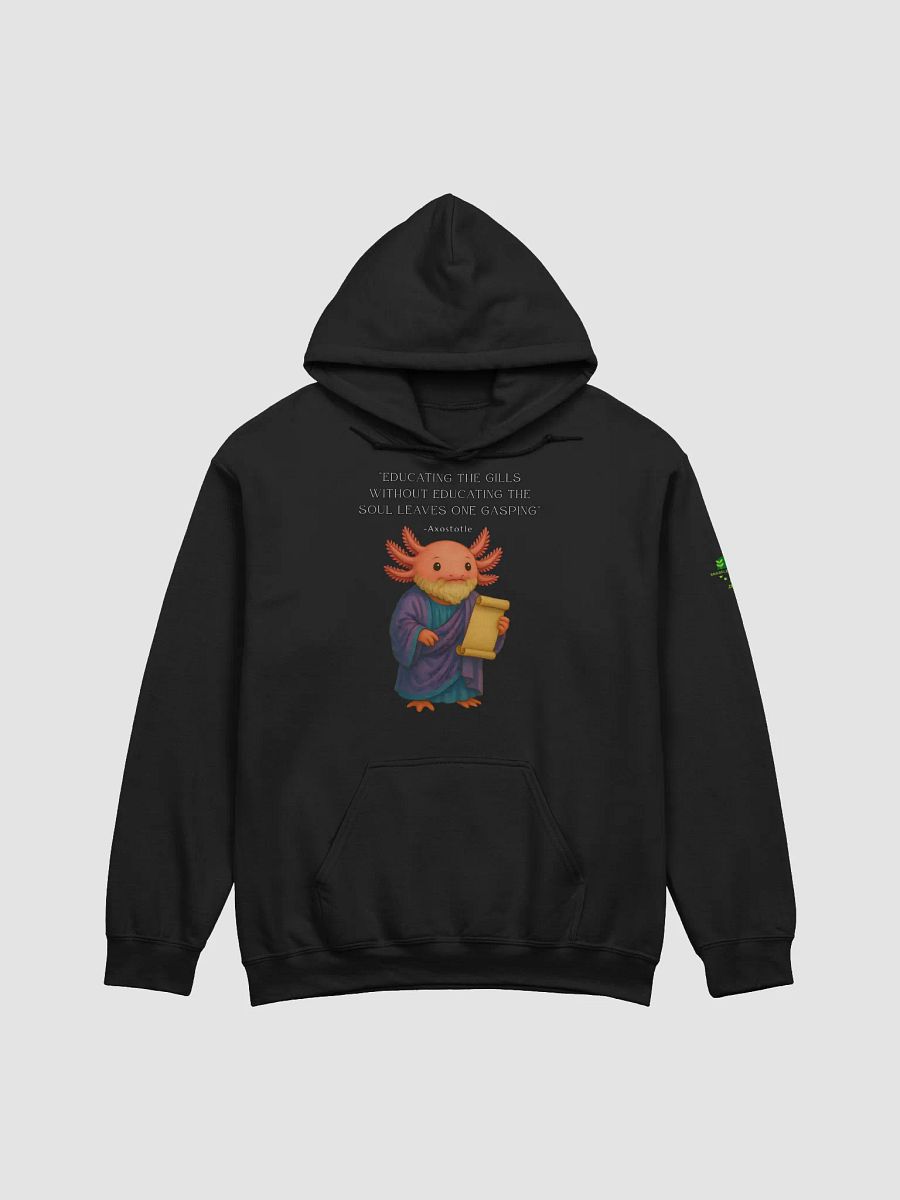 Axostotle - Educating the Gills Axolotl Aristotle Philosophy Hoodie product image (5)