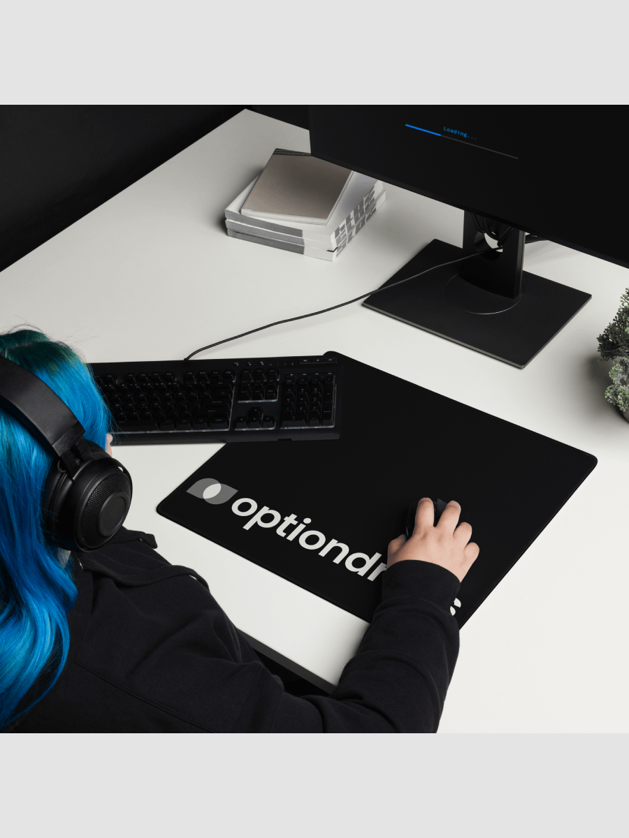 Black & White Desk Mat product image (4)