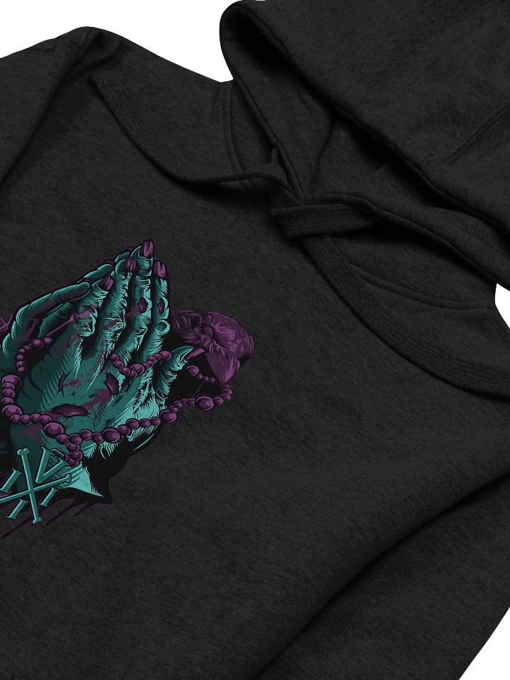 Vampire Prayer Front Printed Hoodie product image (2)