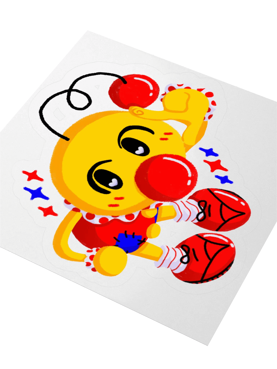 Boyoyoing Point Sparkles Flat Sticker product image (3)