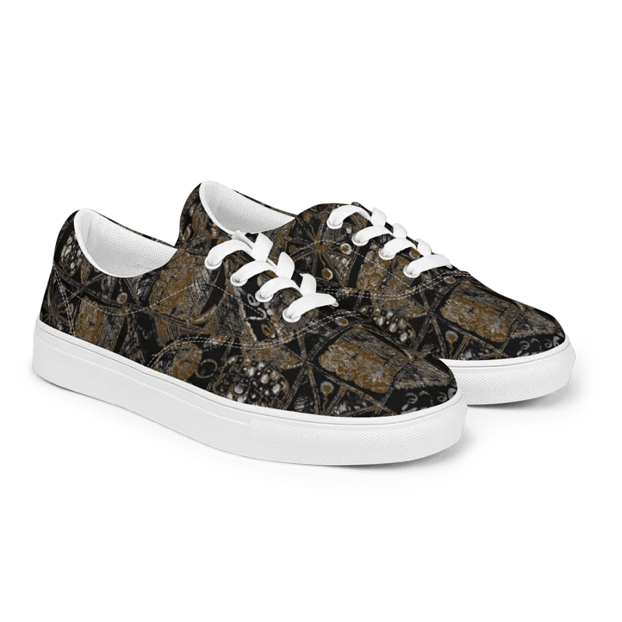Geometric Glamour Lace-Up Shoes product image (3)
