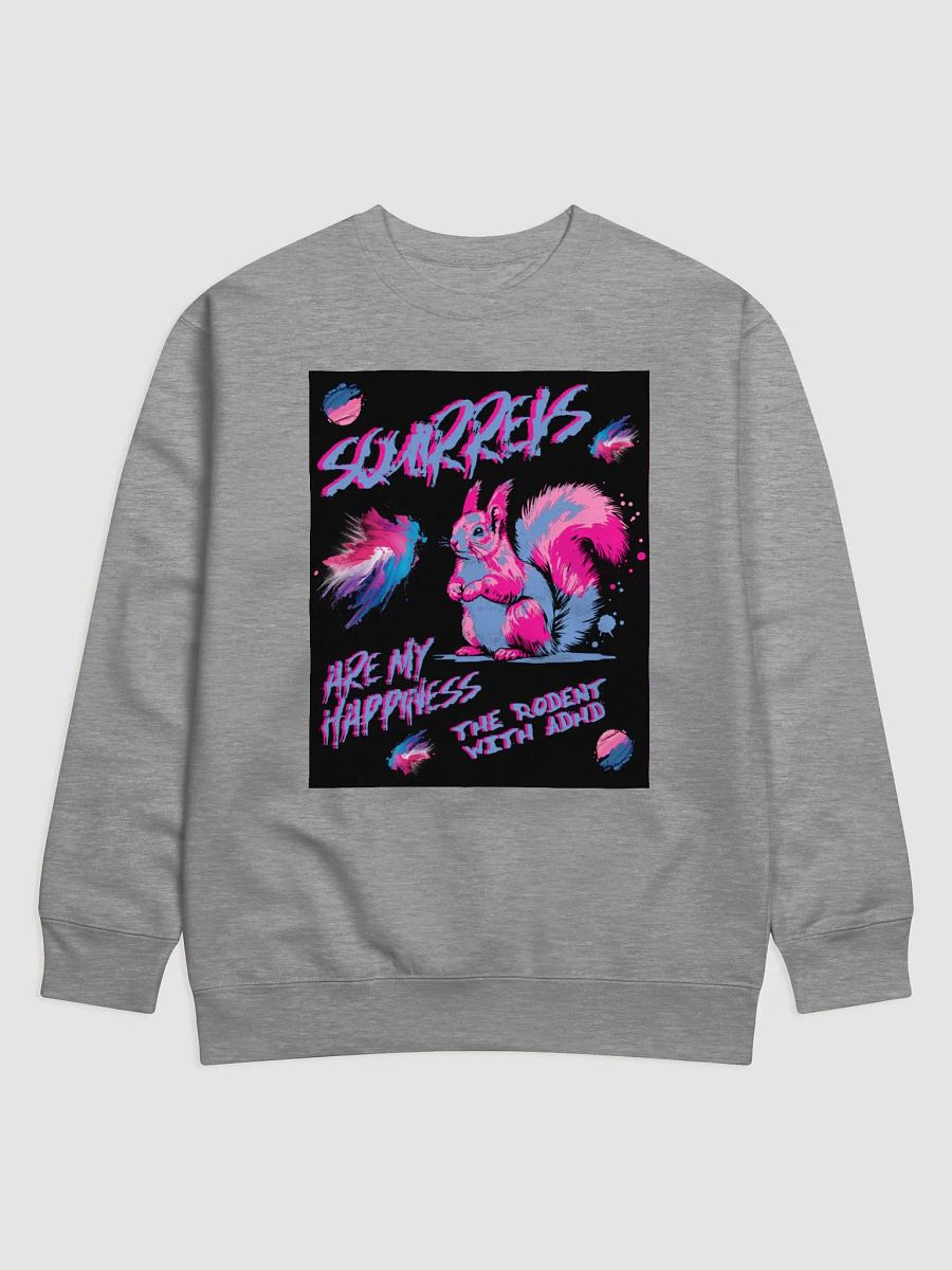 SQUIRRELS ARE MY HAPPINESS CREWNECK SWEATSHIRT product image (1)