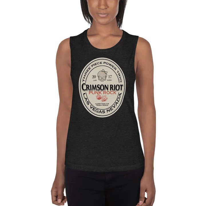 CRIMSON RIOT - BEER LOGO TANK product image (1)