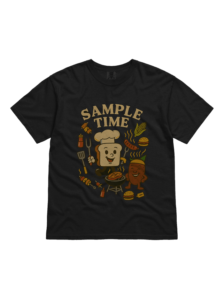 BBQ Bonanza Cartoon T-Shirt product image (2)