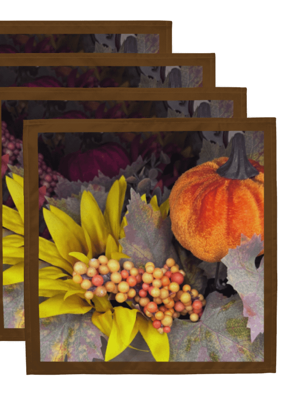 Blooming Harvest Cloth Napkin Set (4) product image (4)