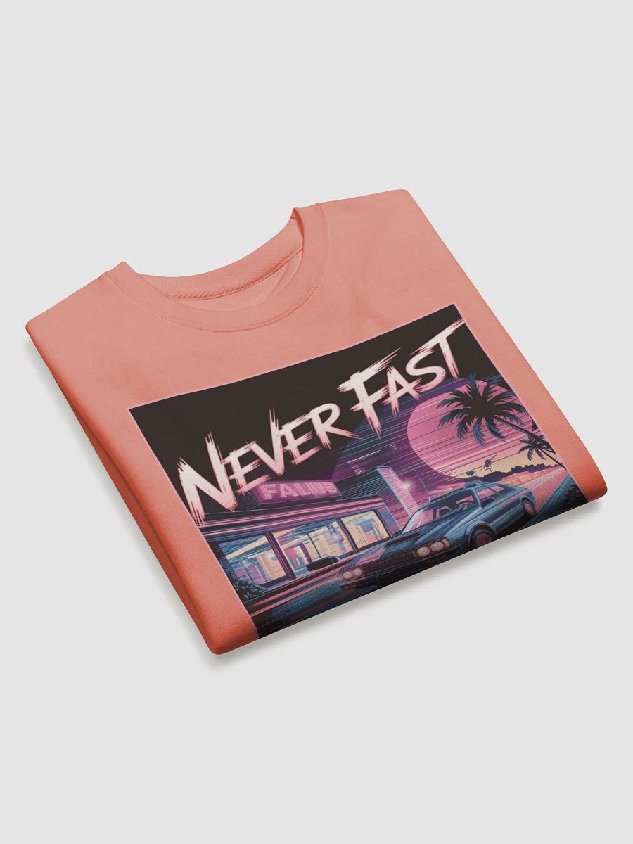 "NEVER FAST ALWAYS FURIOUS" premium cotton sweatshirt product image (4)