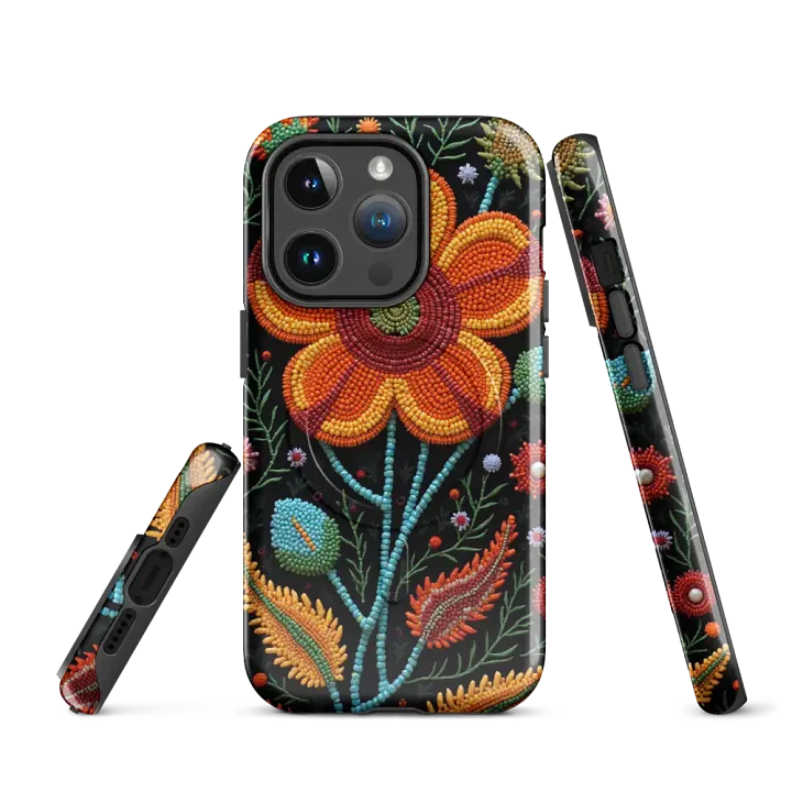 Floral Beaded iPhone® Case product image (2)
