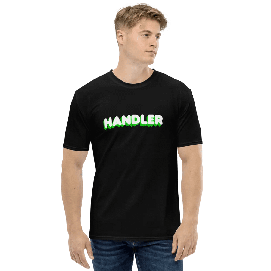 Identity Shirt - HANDLER - Black / Green / White product image (3)