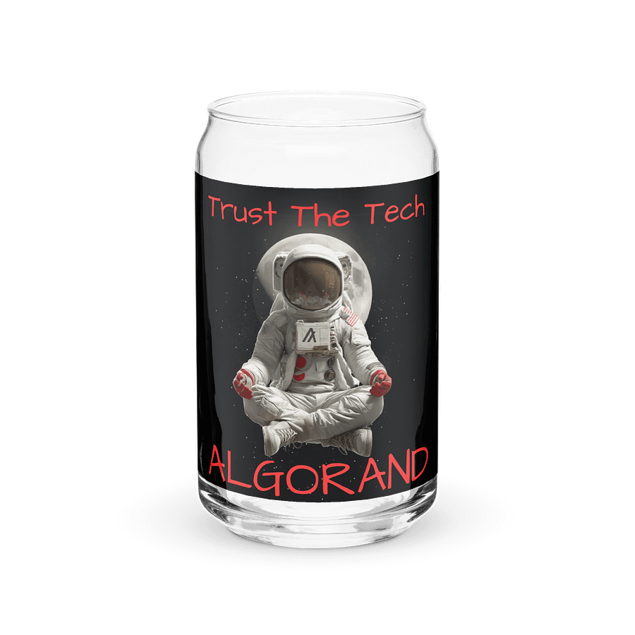 Algrorand "Trust The Tech" Can Tumbler Glass product image (1)
