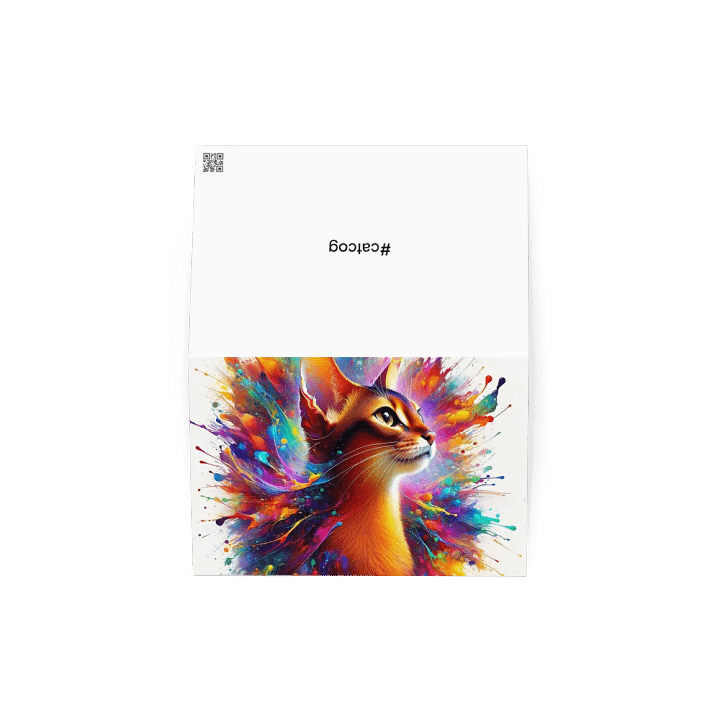 Greeting Card: Abyssinian product image (1)