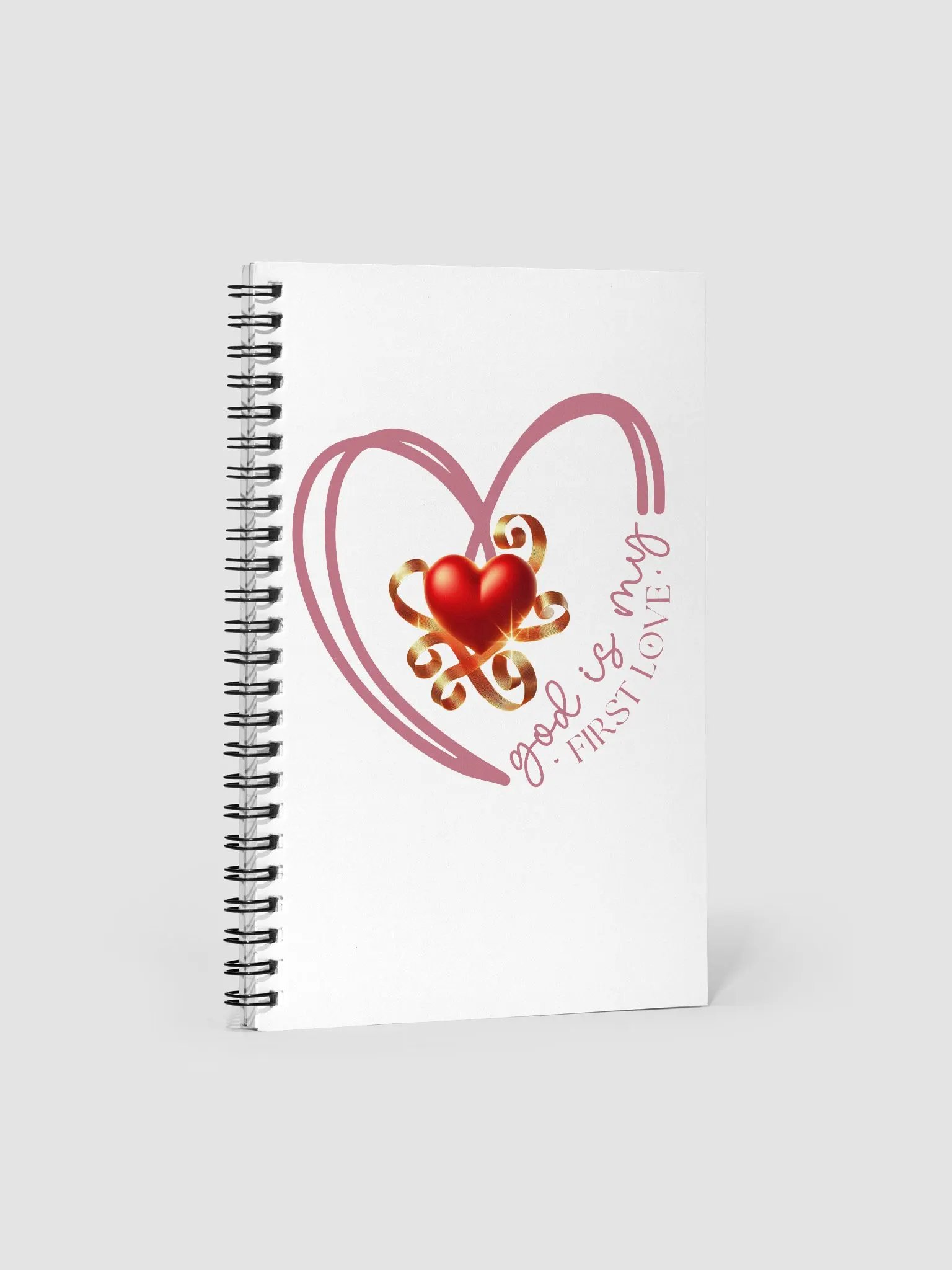Divine Love Spiral Notebook product image (1)