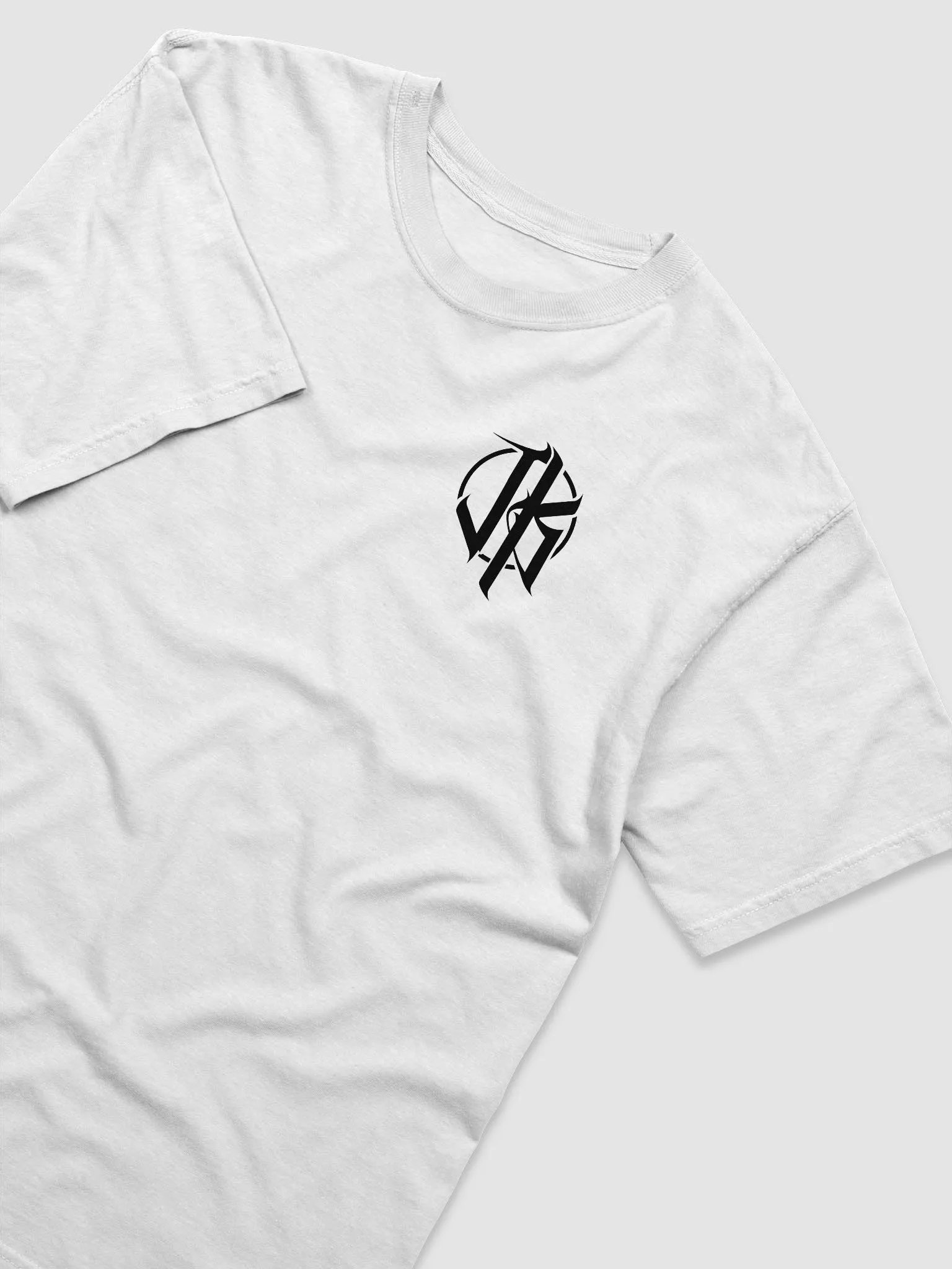 JK Classic T-Shirt (Black on White) product image (3)