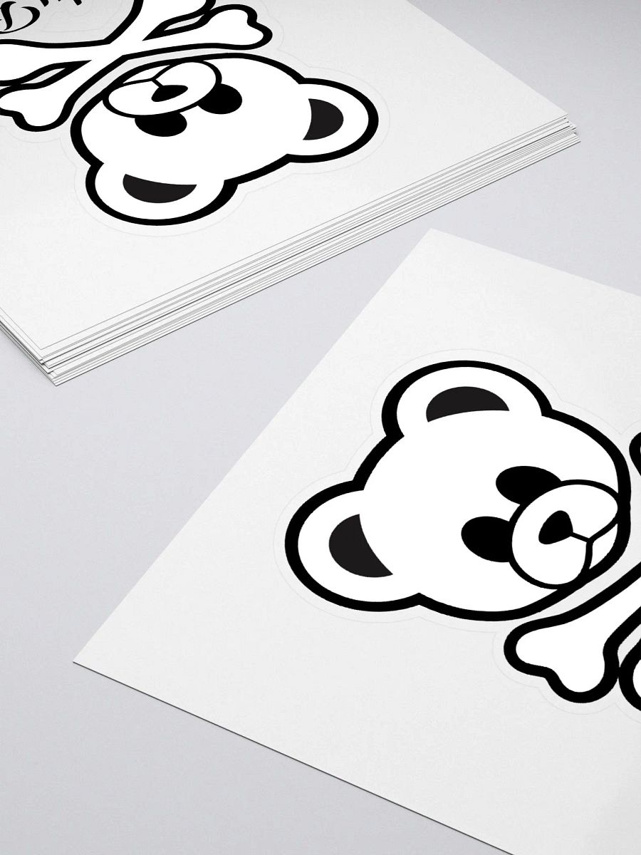 Cute & Edgy Deady Bear Kiss-Cut Stickers product image (4)
