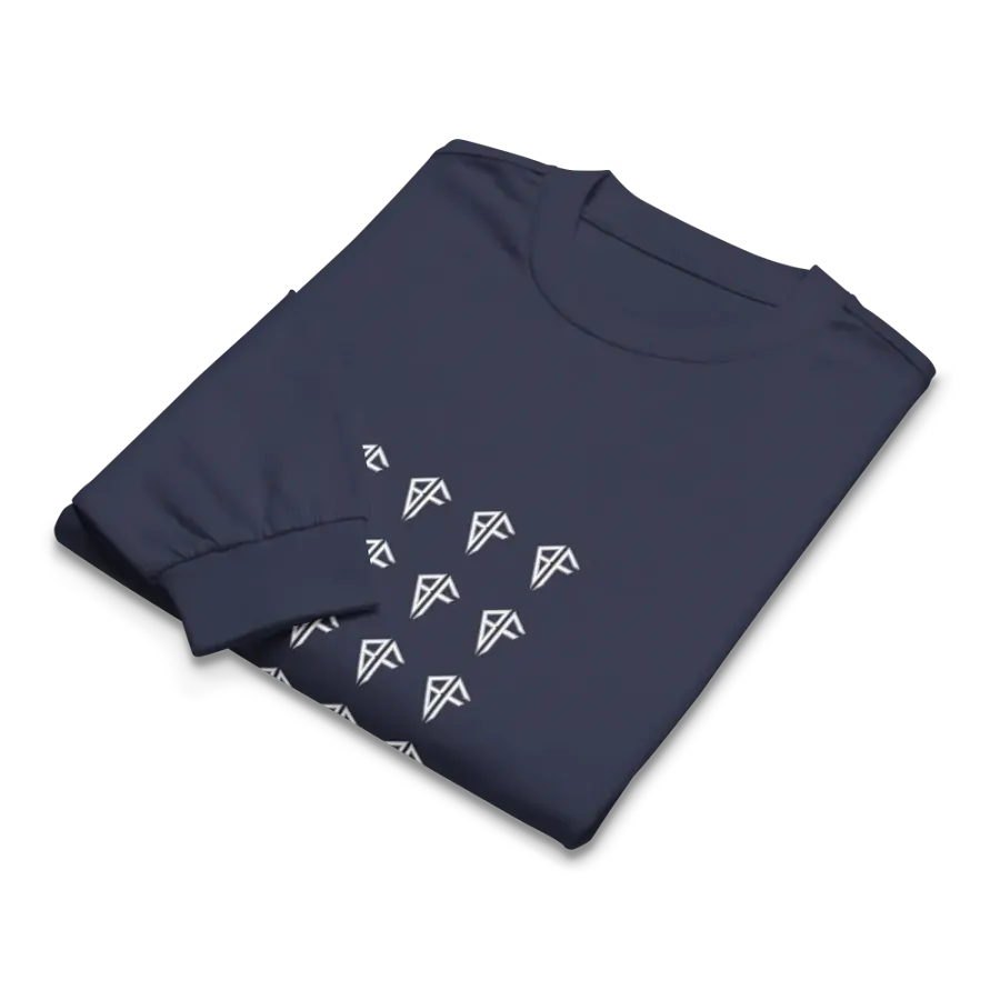 Navy/White Logo Crewneck product image (7)